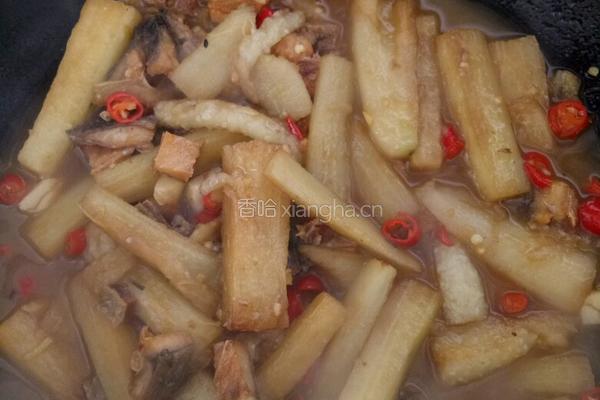 咸鱼茄子煲的做法图解7