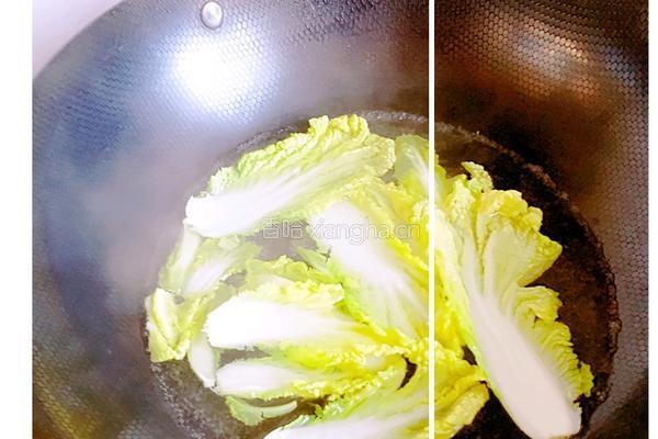 培根菇菜卷的做法图解4