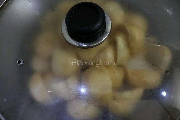 双菇面筋的做法图解8