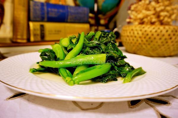 姜汁芥兰的做法图解10