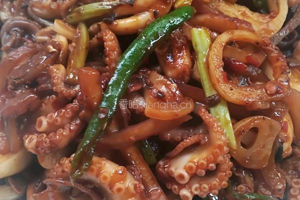 酱香八爪鱼的做法图解4