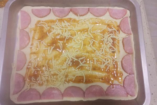 黑胡椒牛柳披萨的做法图解3