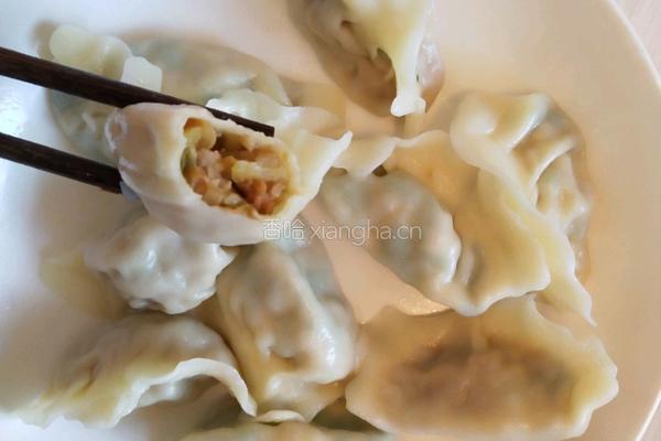 萝卜猪肉饺子的做法图解5