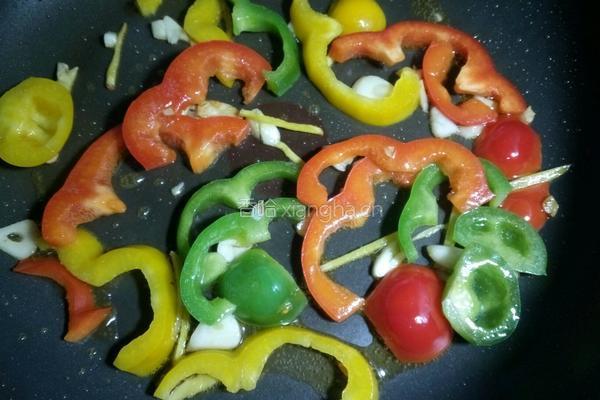 彩椒爆牛肉的做法图解5