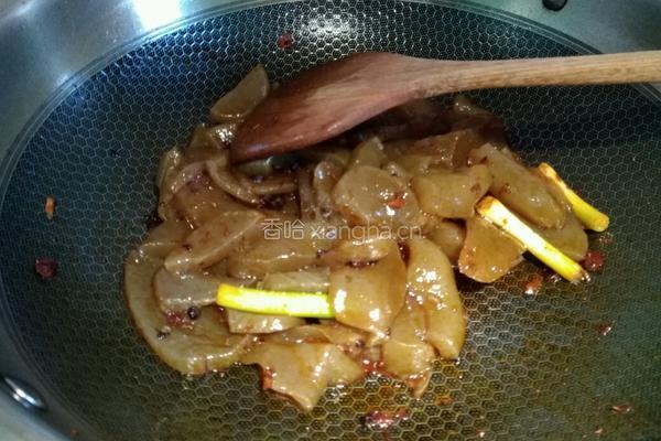 火锅底料烧魔芋的做法图解4