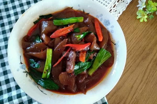 火锅底料烧魔芋的做法图解7