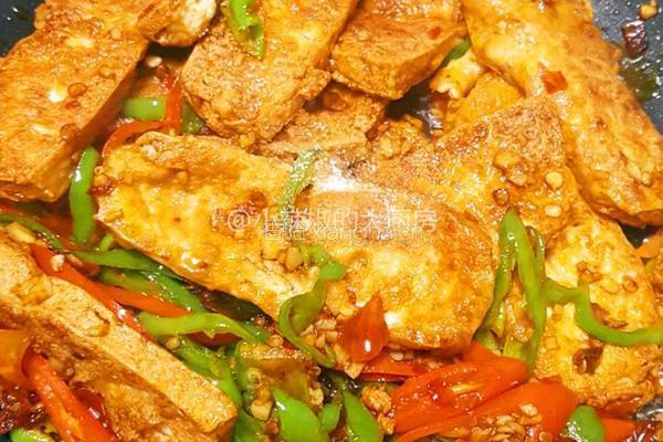 香煎豆腐的做法图解5