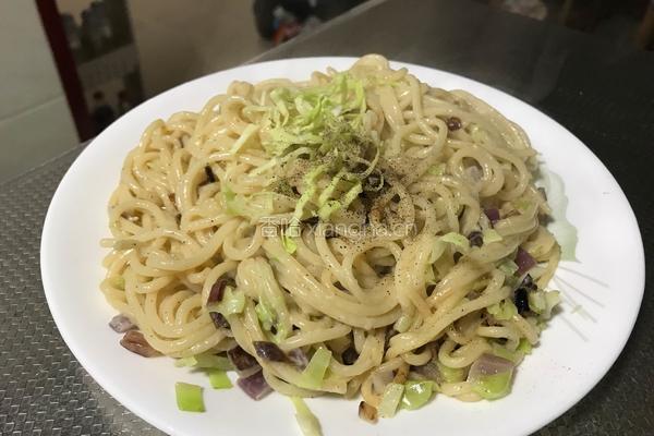 奶油紫绿意大利面的做法图解7