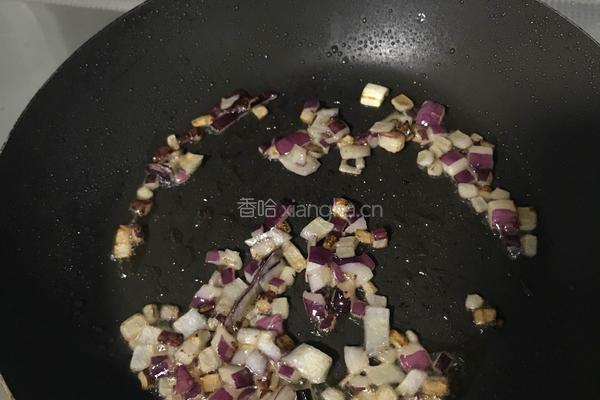 奶油紫绿意大利面的做法图解4