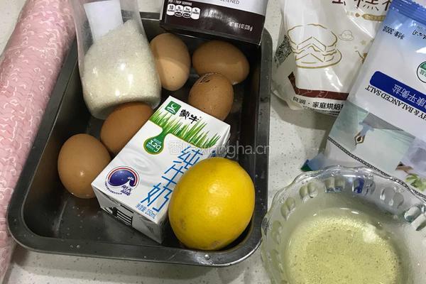 戚风可可杯的做法图解1