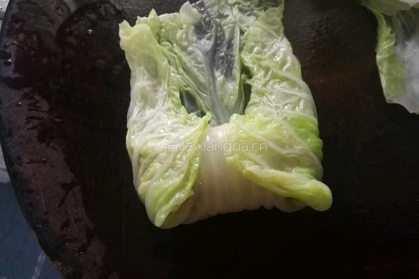 猪肉白菜卷的做法图解6