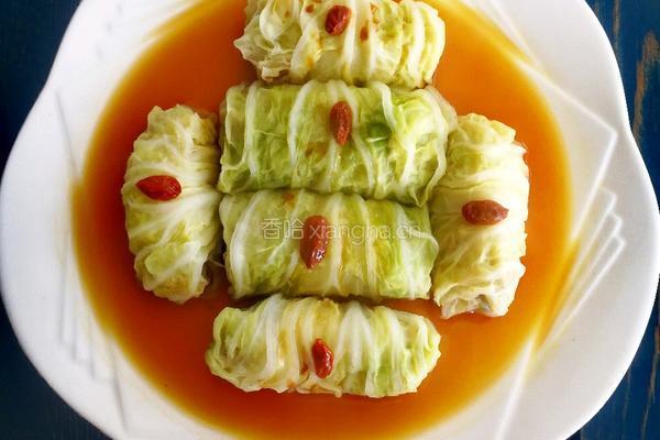 猪肉白菜卷的做法图解11