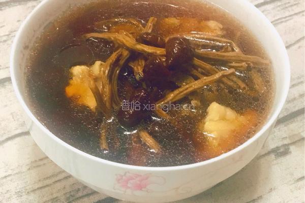 茶树菇排骨汤的做法图解6