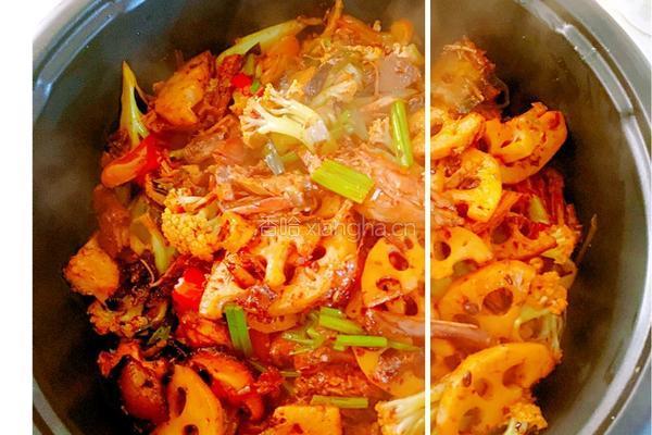 菇酱干锅鸡的做法图解8