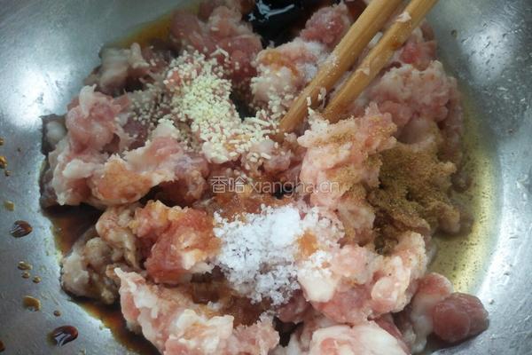 宝宝香菇酿的做法图解5