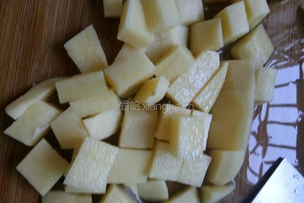 土豆排骨焖饭的做法图解3