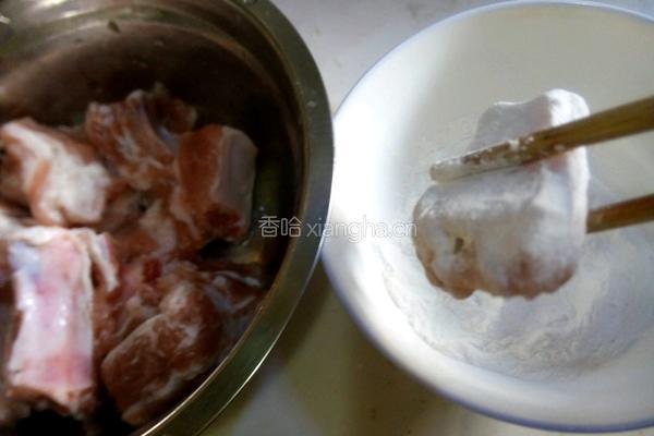 话梅栗子烧小排的做法图解5