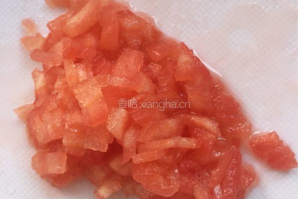 番茄龙利鱼宝宝米粥的做法图解2