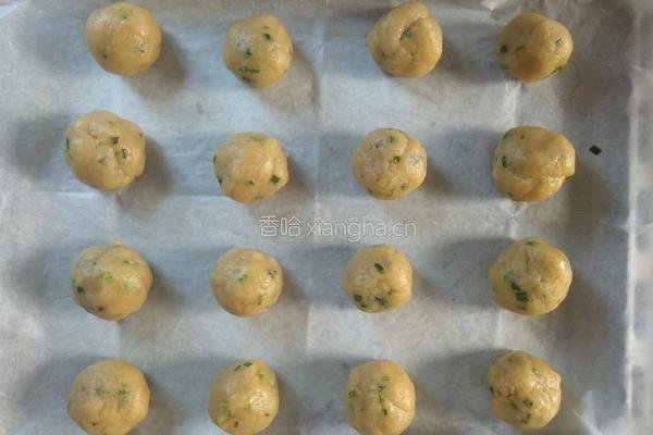 葱香咸桃酥的做法图解11