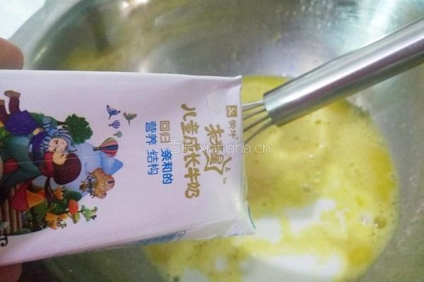 宝宝淡奶布丁的做法图解3