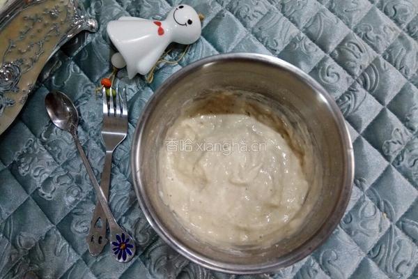 香蕉牛奶松饼的做法图解7