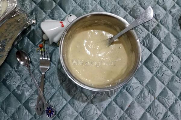 香蕉牛奶松饼的做法图解11