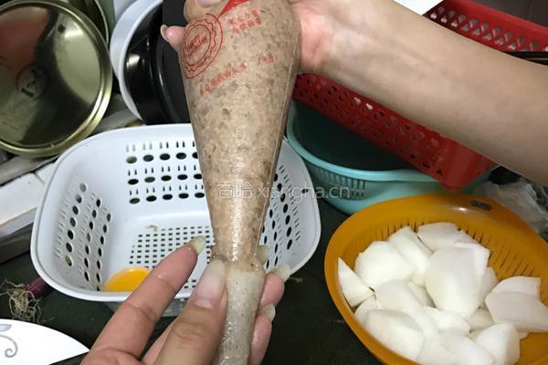 竹荪虾滑的做法图解4