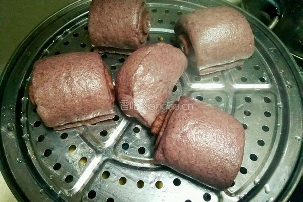 黑米馒头的做法图解15