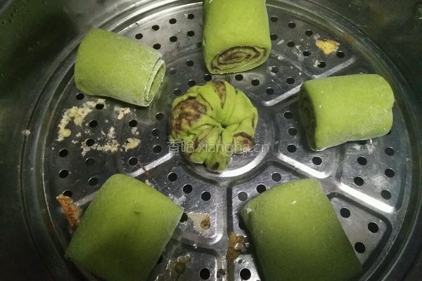 绿汁馒头的做法图解16