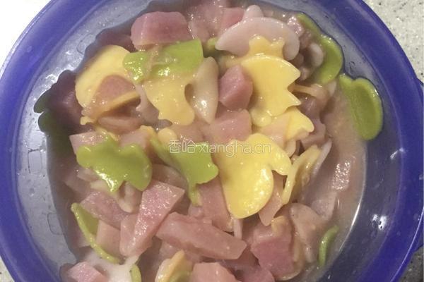 土豆牛肉松卡通面的做法图解6