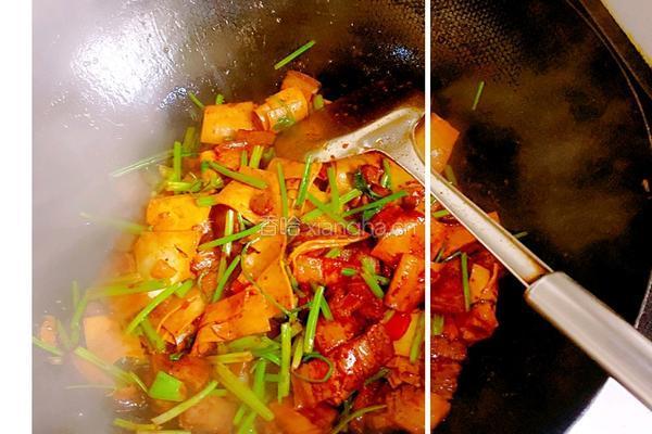 石锅千张焖肉的做法图解6