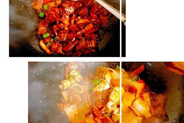 石锅千张焖肉的做法图解5