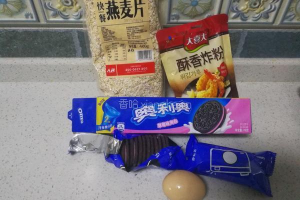 燕麦油炸奥利奥的做法图解2