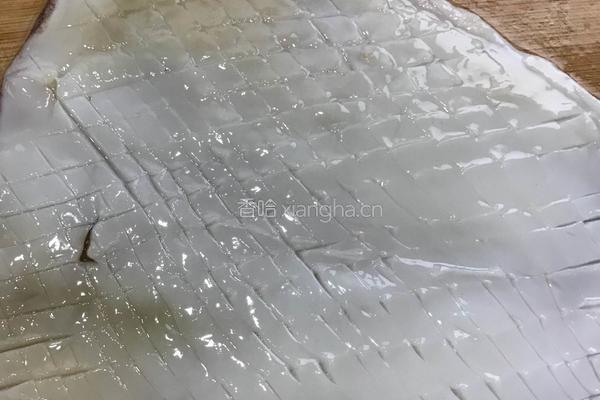 青椒炒鱿鱼的做法图解5