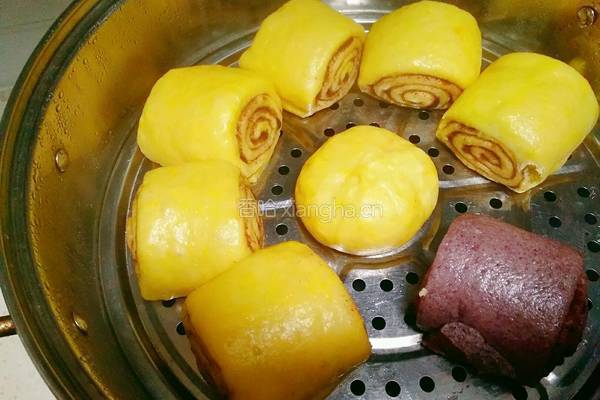南瓜馒头的做法图解17
