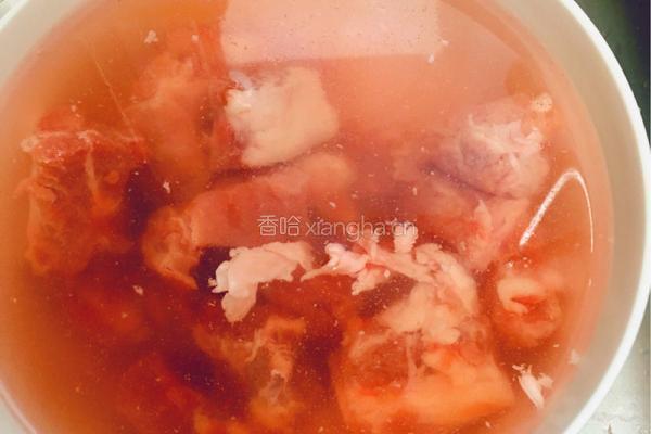 腐乳板栗烧排骨的做法图解2