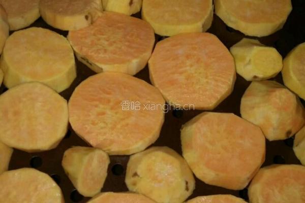 家常糯米地瓜小点心的做法图解1
