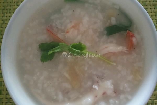 海鲜粥的做法图解6