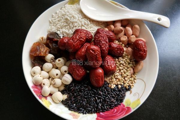 桂圆莲子八宝粥的做法图解8