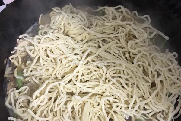 豆角焖面的做法图解8
