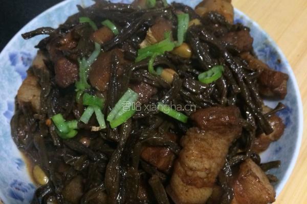 豆角干烧肉的做法图解6