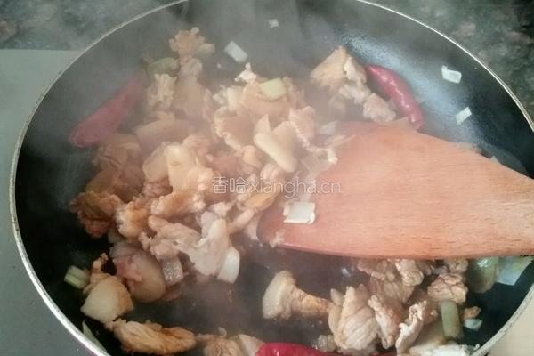 豆角焖面的做法图解8