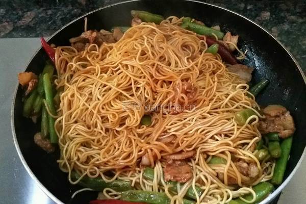 豆角焖面的做法图解13