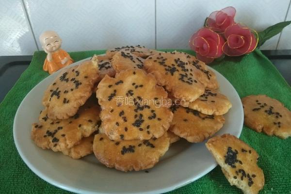 芝麻桃酥（甜味）的做法图解1