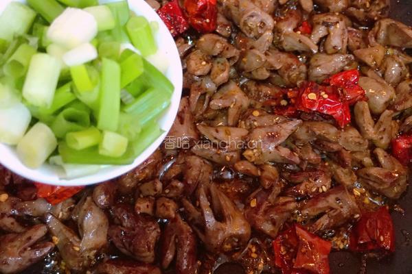 香辣孜然鸡心的做法图解12