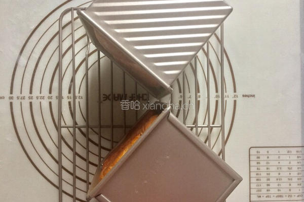 双色水立方吐司面包的做法图解11