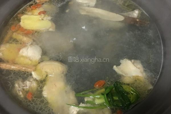 竹荪煲老母鸡汤的做法图解4