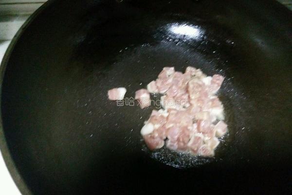 肉炒豌豆的做法图解4