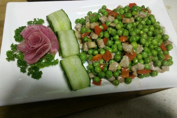 肉炒豌豆的做法图解6