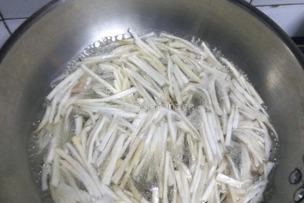 素炒新三丝的做法图解5